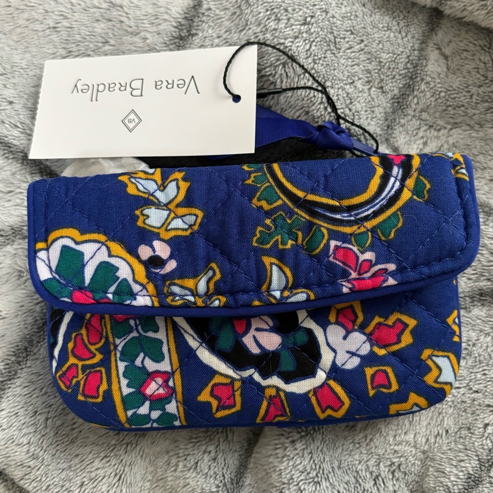 Vera Bradley bundle Iconic Jen Zip ID & Lanyard NEW NWT Romantic Paisley retired
